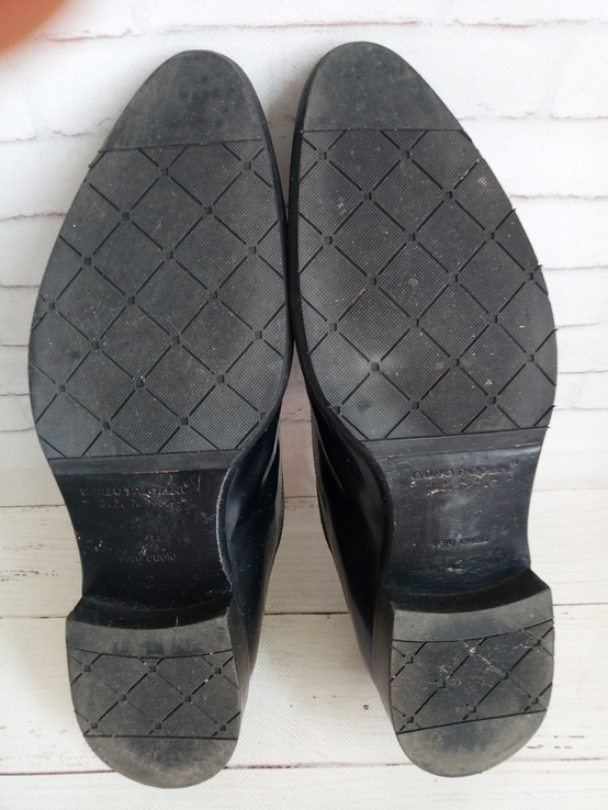 Чоловічі туфлі Pazolini Италия натуральна шкіра р 42. стан як нові, фото №9