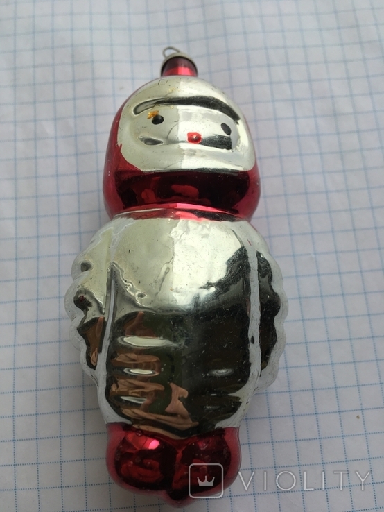 Елочная игрушка Космонавт см. видео обзор, фото №2