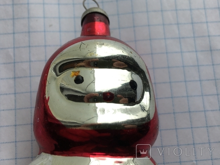 Елочная игрушка Космонавт см. видео обзор, фото №3