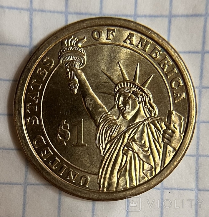 1 долар США 2007 р. (D) George Washington, фото №3