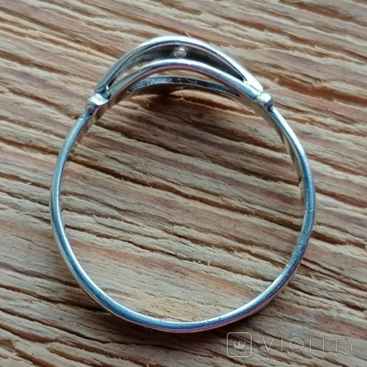 Кольцо серебро 19,5-20 р, фото №8