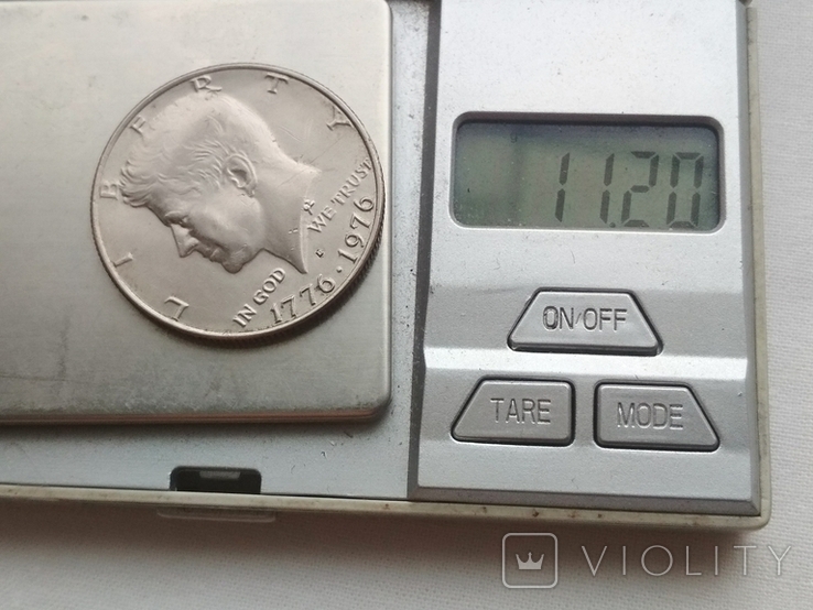 50 центов США Half dollar Кеннеди 1976 год США, фото №10