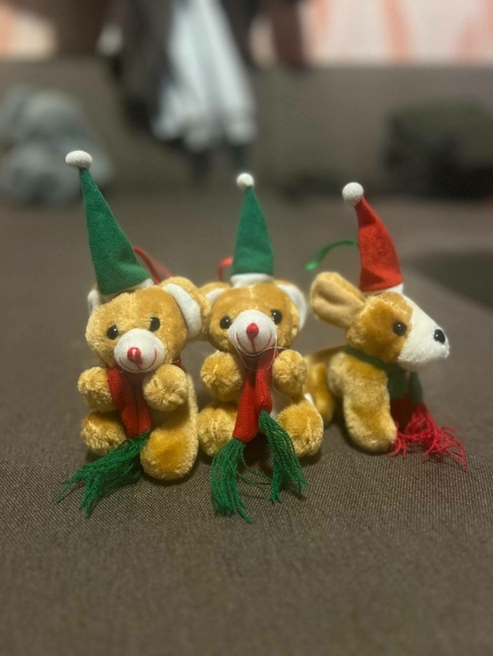 Мякі новорічні іграшки з підвіскою, photo number 8