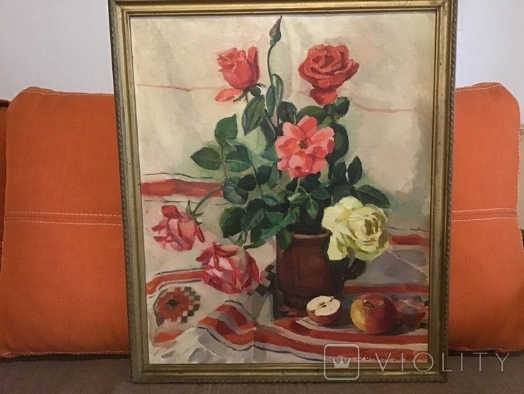 Натюрморт Букет рози , народний художник Галькун Тетяна, фото №2