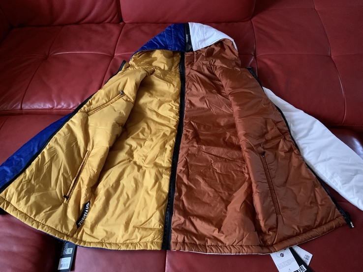 Куртка трансформер двухсторонняя, италия, унисекс, новая, фото №3