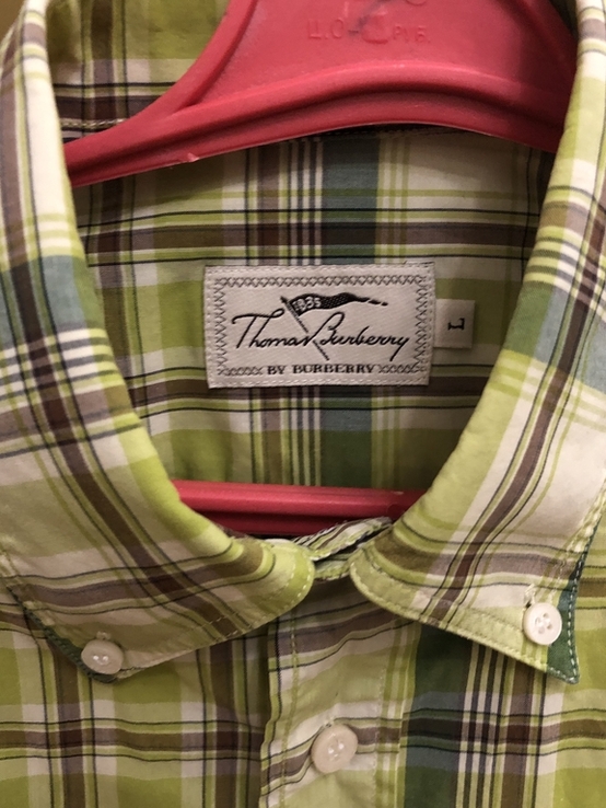 Рубашка thomas burberry (L), photo number 4