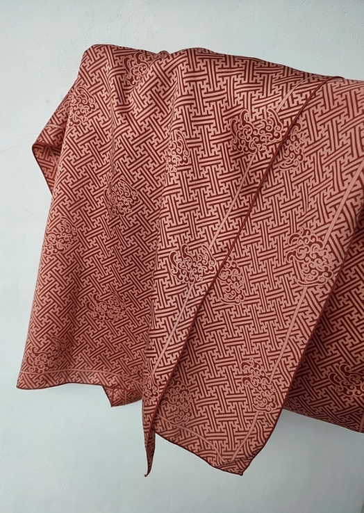 Шовковий палантин хустина шарф шаль в східному королівському стилі., photo number 3