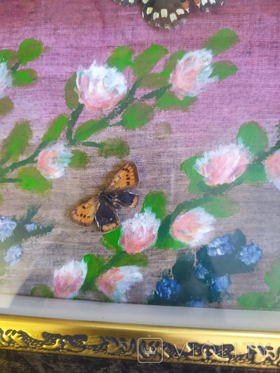 Картина с бабочками 49х30см, фото №9