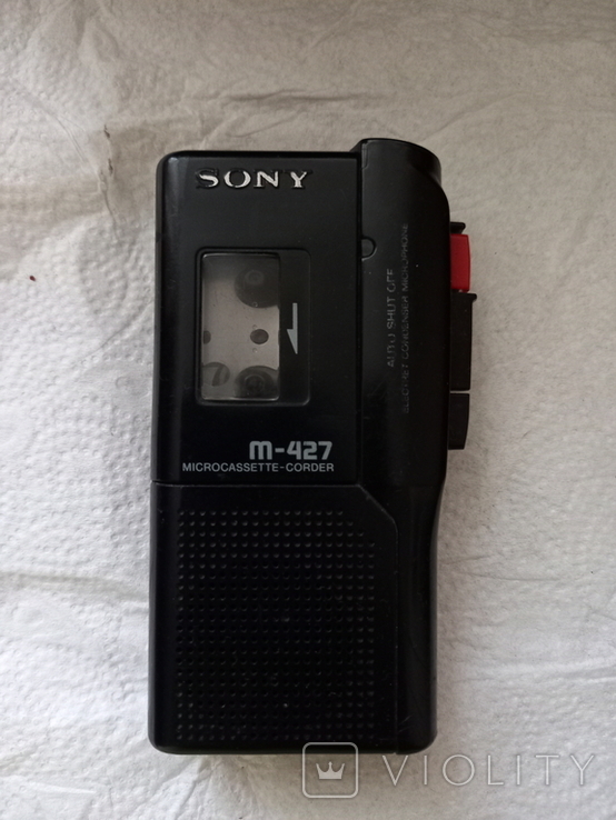 Sony m-427 microcassete corder, фото №6