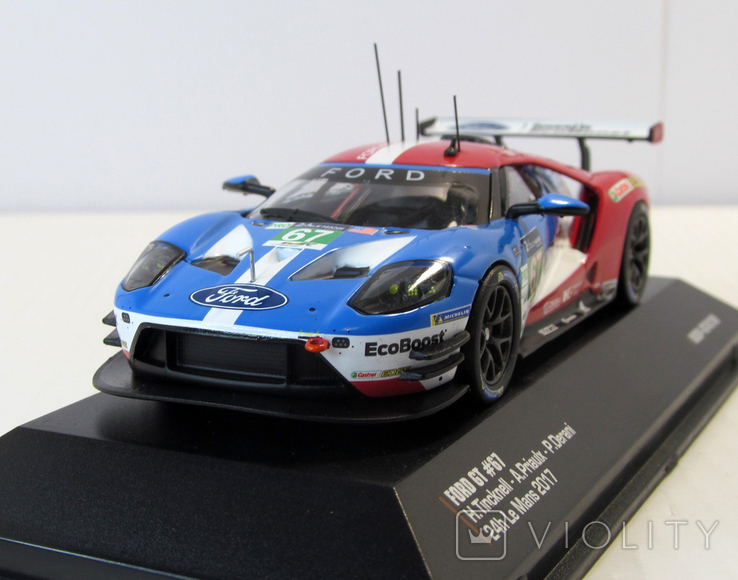 Ixo 1/43 Ford GT TEAM CHIP GANASSI #67 Le Mans 24H 2017 IXO 24h LE MANS