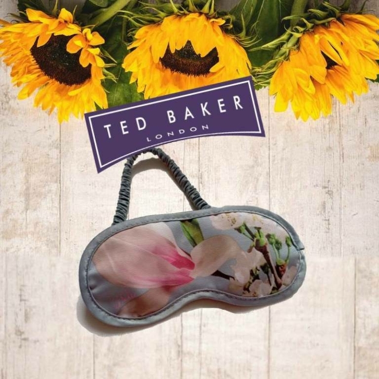 Ted Baker Красивая повязка для сна в цветочный принт, numer zdjęcia 2