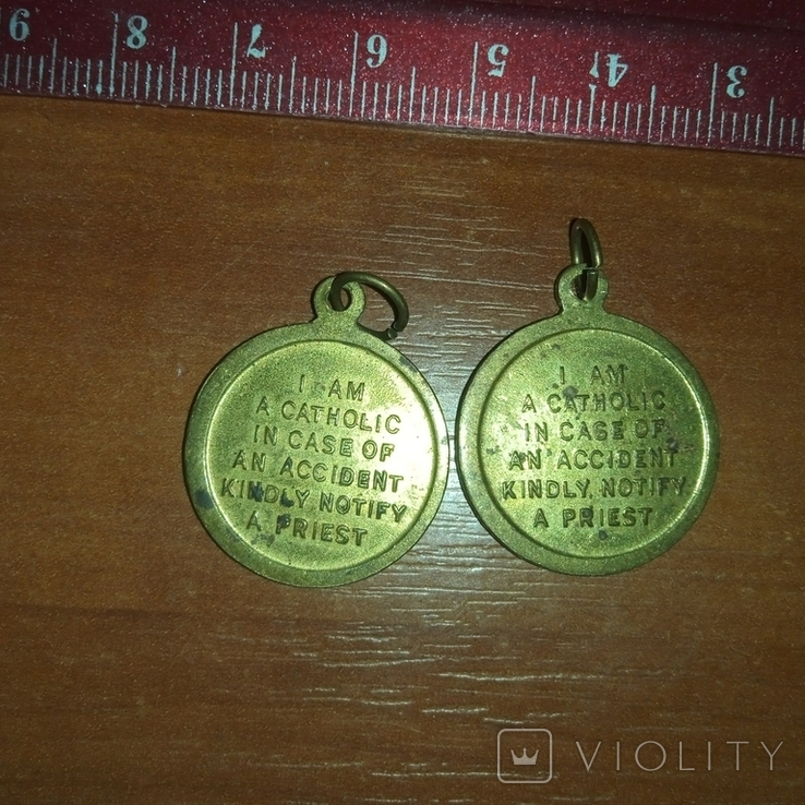 Католические медальоны, фото №3