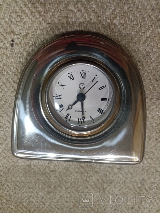 Годинник кварц, з накладкою срібло 925, фото №2