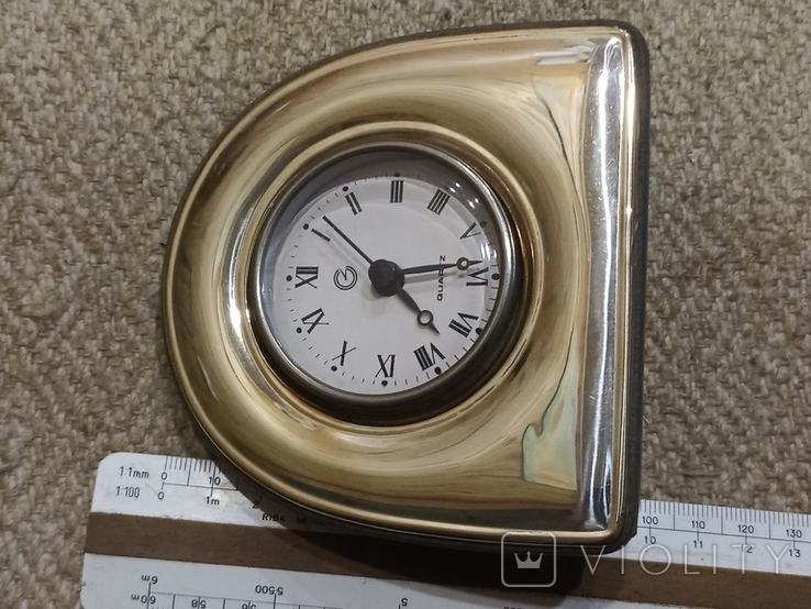 Годинник кварц, з накладкою срібло 925, фото №5