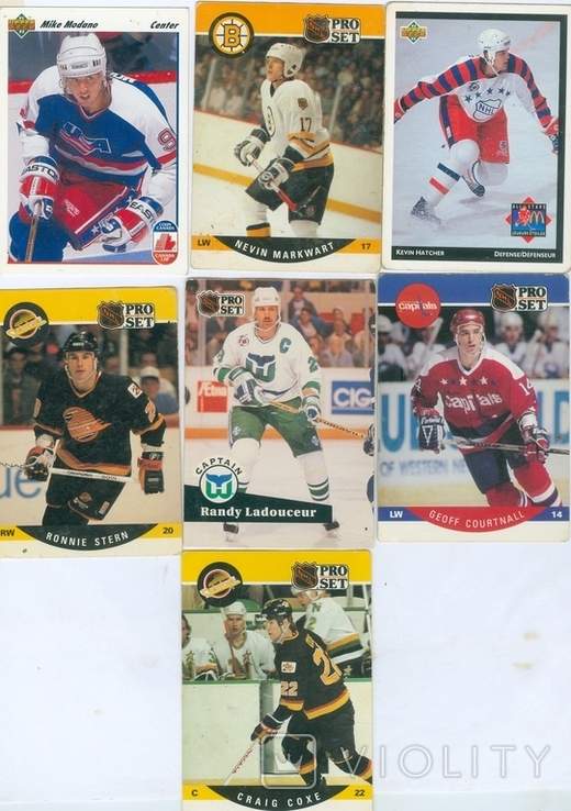 Карточки НХЛ 17 шт., фото №4