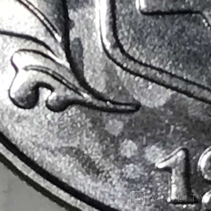 5коп 1992г следы соударения на аверсе и реверсе монеты, фото №10
