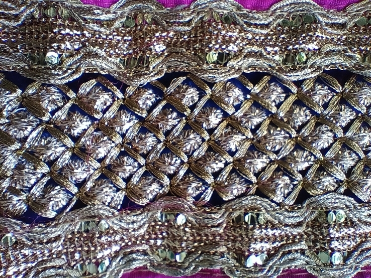Дупатта,индийский универсальный шарф из жоржетта, фото №3