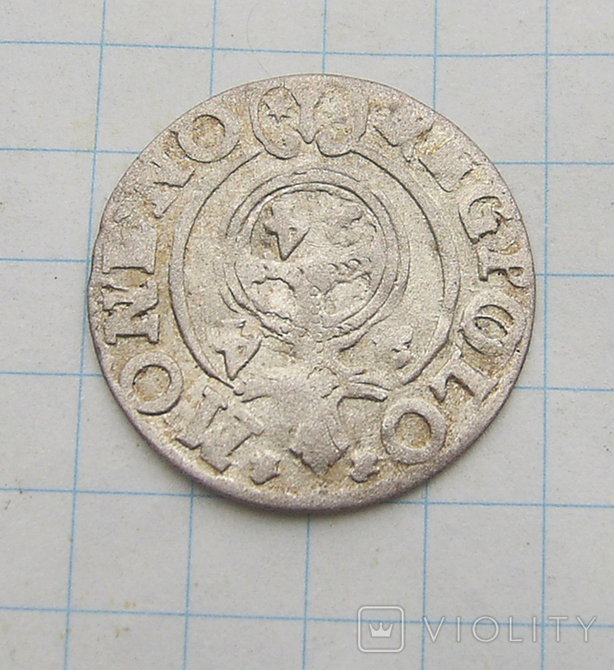 Короный полторак Сигизмунда III 1624 года №1, фото №2