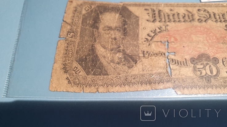 50 центів США. 1875 р., фото №6