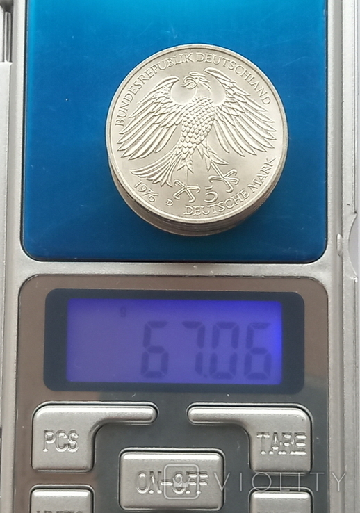 Германія 5 марок 6 шт., фото №5