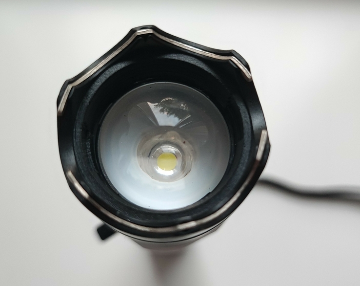 Тактичний ліхтар COP BL-4265 580000KV ліхтарик шокер, фото №6
