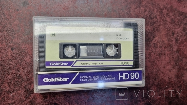 Аудиокассета goldstar HD90 еврейские песни., фото №3