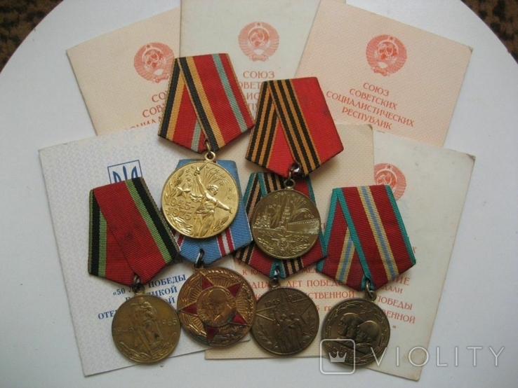 Комплект юб. медалей (Лиманюк), фото №2