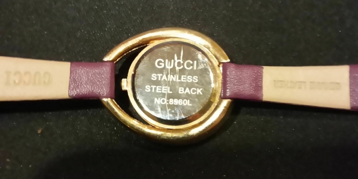 Часы женские наручные кварцевые Gucci 8960L, фото №5