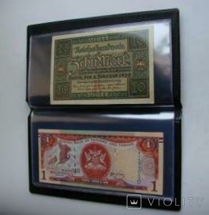 Альбом для банкнот Banknotes 20 ячеек, фото №2