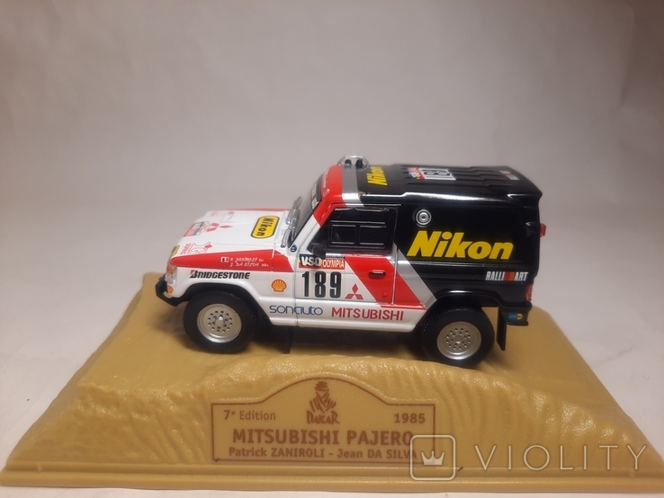 Mitsubishi - Pajero Dakar 1998 - Schuco - 1/43 - Voiture miniature