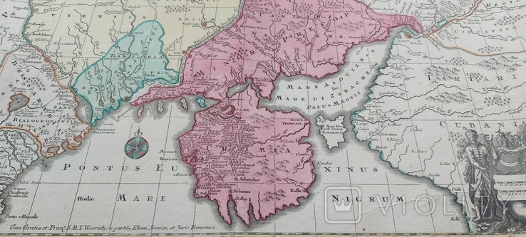 Карта Украины, 18 век, Копия!, фото №6