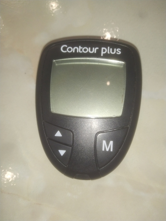 Прибор для измерения сахара в крови Глюкометр Сontour Plus рабочий в чехле, photo number 2