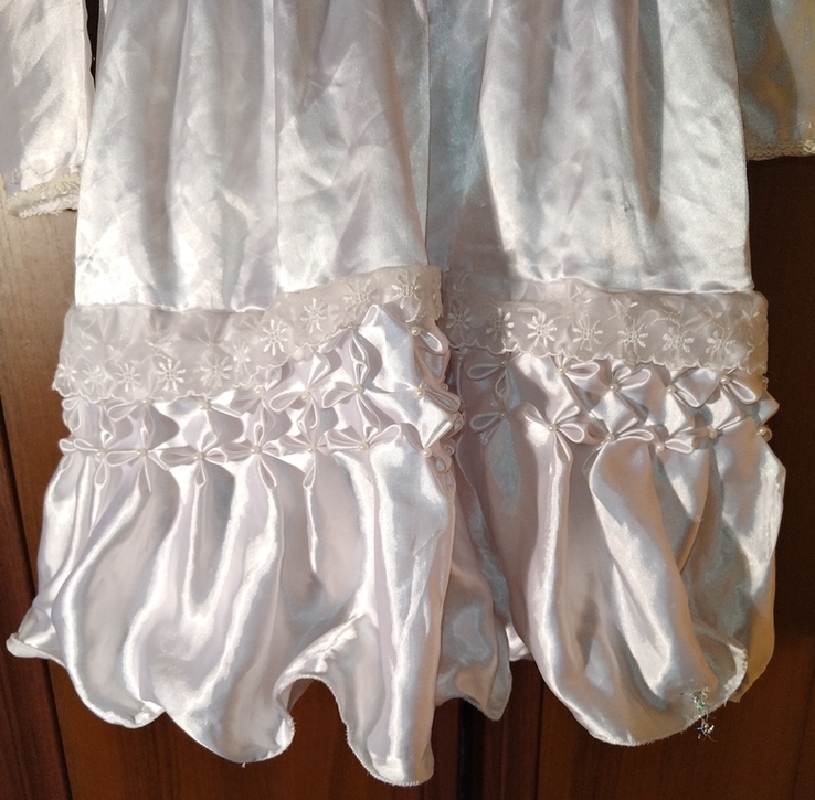 Сукня біла для дівчинки, numer zdjęcia 5