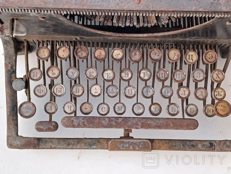 Раритентна друкарська машинка Ленінград, фото №12