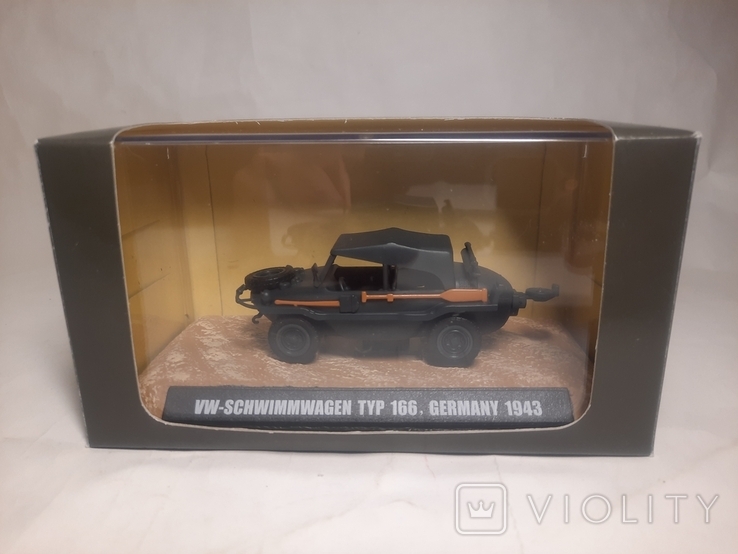 Амфибия Volkswagen VW Type 166 Schwimmwagen 1:43, ATLAS Verlag, photo number 2