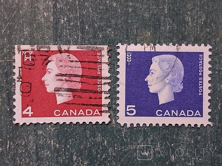 Канада. 2 марки