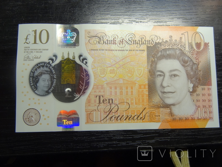 10 фунтів Британія 2016, фото №3