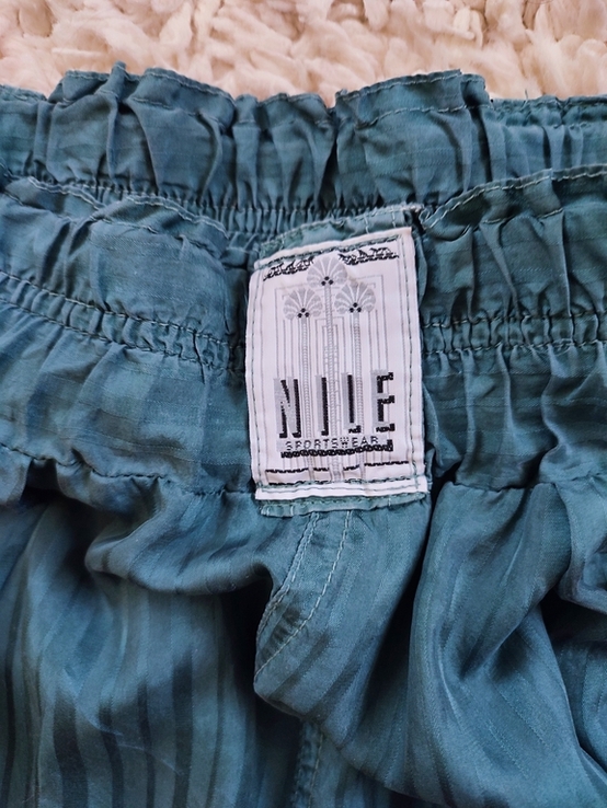 Шовкові брюки штани Nile sportswear, 100% шовк, фото №3