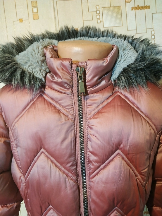Куртка тепла зимня для дівчинки F &amp; F на 5-6 років, photo number 4