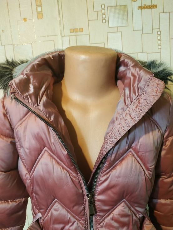 Куртка тепла зимня для дівчинки F &amp; F на 5-6 років, фото №5