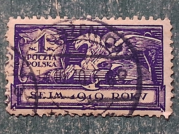 Польша. Польща. 1919 г. Сейм
