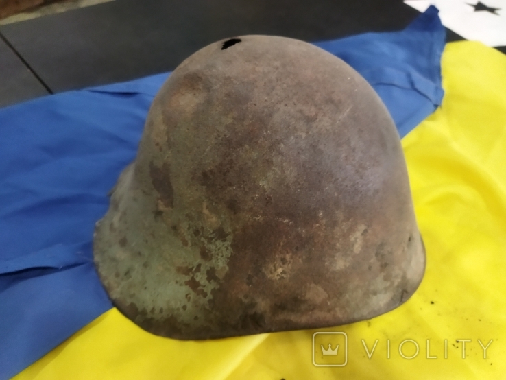 Каска шолом Румунія Друга світова війна, оригінал, фото №3