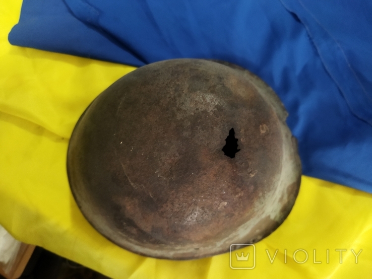 Каска шолом Румунія Друга світова війна, оригінал, фото №5