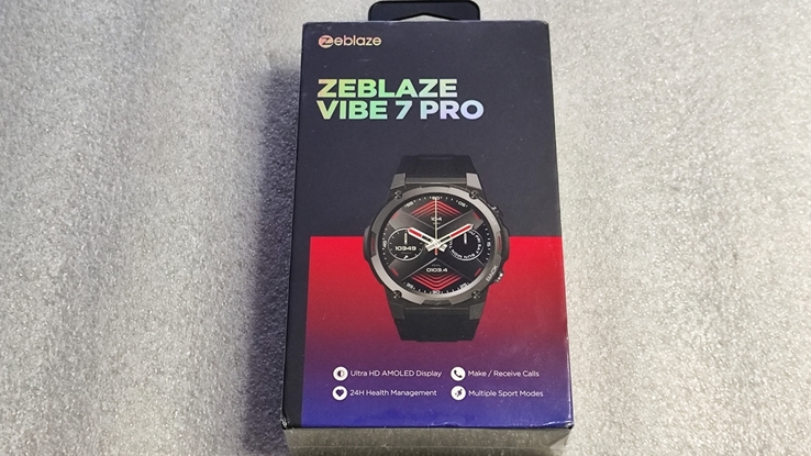 Smart watch. Смарт годинник. Смарт-часы Zeblaze Vibe 7 Pro. Silver, photo number 2