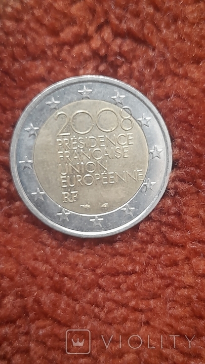 2 євро ювілейні 2008 рік, фото №2