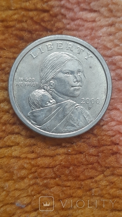 1 долар 2000 рік, фото №3