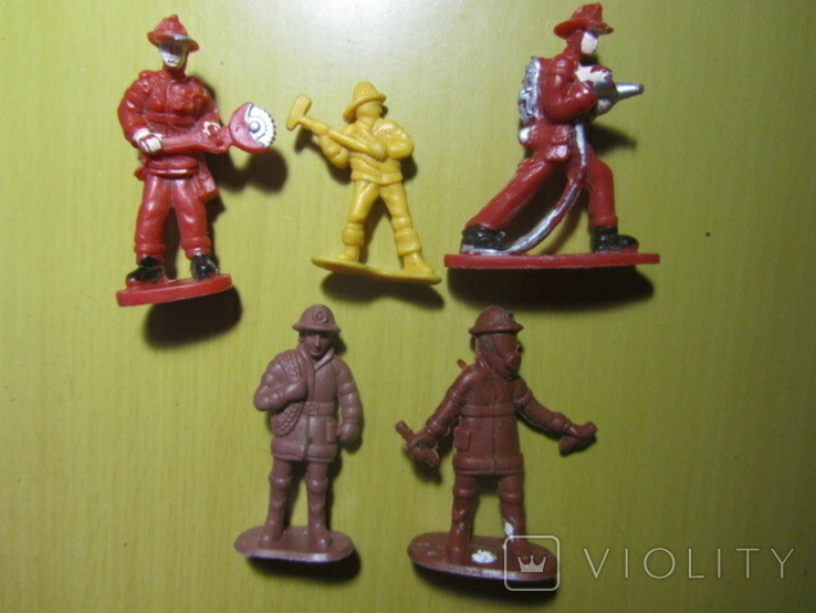 Пожарные и др. 5 шт., фото №2