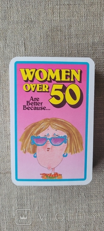 Игральные карты США,Юмор "Женщины за 50" 1980 е года, фото №10