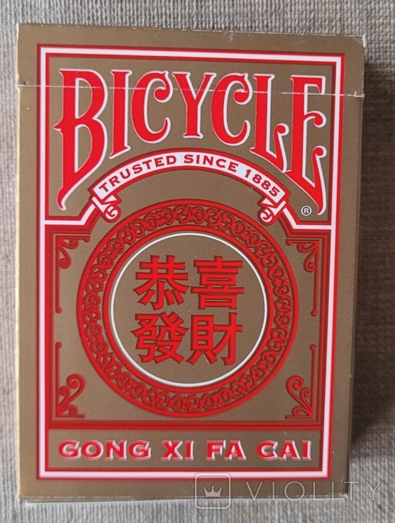 Игральные карты США,Bicycle Gong XI FACAI, фото №8