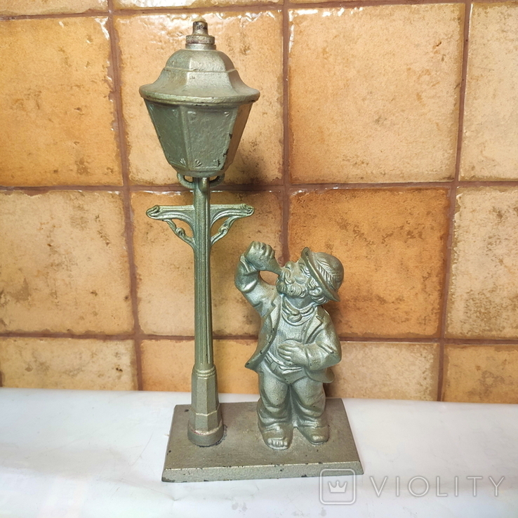 Масляная лампа германия фонарь столб, фото №2